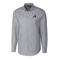 thumbnail image 2 of Men's Cutter & Buck Charcoal Arizona State Sun Devils Vault Stretch Oxford Long Sleeve Button-Down Shirt, 2 of 3