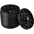 thumbnail image 1 of Grinder Moledor de Especias Metálico-Herb Spice Grinder con Pollen Catcher 50 mm de Diametro- dientes en forma de diamante (Negro) ShuxiuWang 1327537026327, 1 of 4