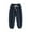 Blue, variant on SUYOLL Children Boys Casual Pants Elastic Waist Solid Color Drawstring Pants Summer Fall Daily Wear Classic Style 3-8 Years