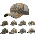 thumbnail image 6 of Mens Camouflage Military Adjustable Hat Camo Hunting Fishing Army Baseball Cap, 6 of 7