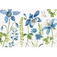 thumbnail image 4 of Lisa Audit 14x11 Black Modern Wood Framed Wall Art Titled - Blue and Green Garden I, 4 of 6