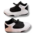 thumbnail image 3 of N I-K-E A i r-Jor-dan Mens Max Aura 2 ''White Black Gold'' Basketball Shoes CK6636-107, 3 of 6