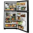 thumbnail image 2 of GE GIE22JTNRBB 21.9 Cu.Ft. Freestanding Top Freezer Refrigerator, 2 of 5
