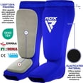 thumbnail image 2 of Espinilleras RDX para kickboxing, muay thai, aprobadas por SATRA, 2 of 6