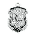 thumbnail image 3 of St. Michael Sterling Silver Medal Necklace, 3 of 10