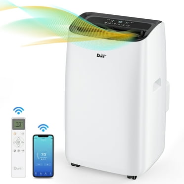 DuraComfort Portable Air Conditioners with Heater, 12000 BTU AC Unit with Heat, Cool, Dehumidifier, Fan for Room ups to 350 Sq.Ft