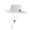 Light Ashy, variant on Unisex Outdoor Sun Hat, Wide Brim Fishing Boonie Hat with Built-in Compass, Adjustable Chin Strap, Water-Resistant UV Protection Cap for Hiking, Camping, Travel and Summer Activities-Black