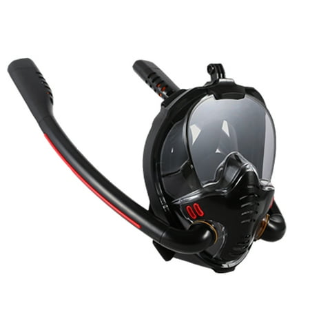 Snorkeling Double Tube Silicone Full Drying Diving Adults Swimming Diving Goggles Self Contained Underwater Breathing Apparatus