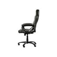 thumbnail image 6 of BASIC GAMING CHAIR BLACK ERGONOMIC PADDED ARMRESTS PLEATHER, 6 of 6