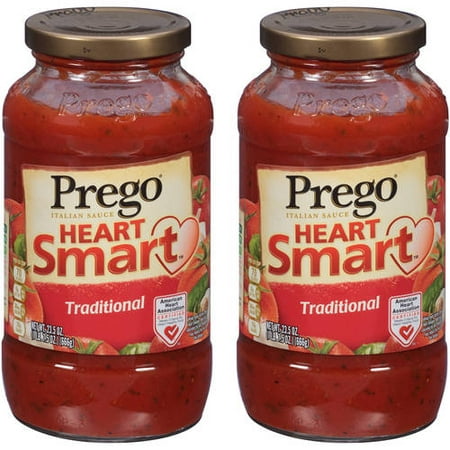(2 Pack) Prego Lower Sodium Traditional Italian Sauce, 23.5
