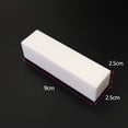 thumbnail image 2 of WASHWEPE 20Pcs Nail Buffer Block White Dense Sponge for Filing and Shaping Acrylic and False Nails, 2 of 8