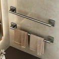 thumbnail image 3 of Non perforated suction cup wall mounted towel rack, bathroom storage rack, bathroom horizontal bar towel rack, 3 of 9