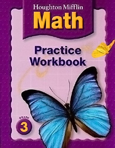 Houghton Mifflin Math: Practice Workbook, Grade 3, Pre-Owned Paperback 0618389598 9780618389599 HOUGHTON MIFFLIN