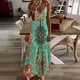 thumbnail image 1 of TaTaai Women Fashion Print Round Neck Sleeveless Long Dress Ankle Length Casual Comfortable Soft Breathable Daily Party Outfits Gift, 1 of 5
