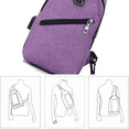 thumbnail image 3 of Mochila bandolera tipo bandolera para viajes, senderismo, mochila de día, 3 of 5