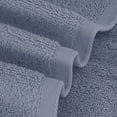 thumbnail image 5 of Unique Bargains Soft Absorbent Cotton Plush Bath Hand Towel Set 6 Pieces, Dark Blue, 5 of 8