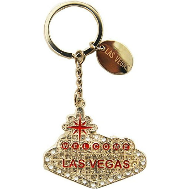 to Las Vegas Souvenir Keychain Made by