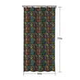 thumbnail image 5 of Colorful Skull Flower Pattern Shower Curtain 36"x72" ,Bathroom Decorative Shower Curtains Set with 12 Hooks,Modern Waterproof Washable Shower Curtain, 5 of 6