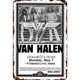 thumbnail image 1 of Pintura Hojalata Rectangular Wdftyju 20 X 30 Cm Plano Póster Van Halen Serie Caligrafía Y Pintura, 1 of 9
