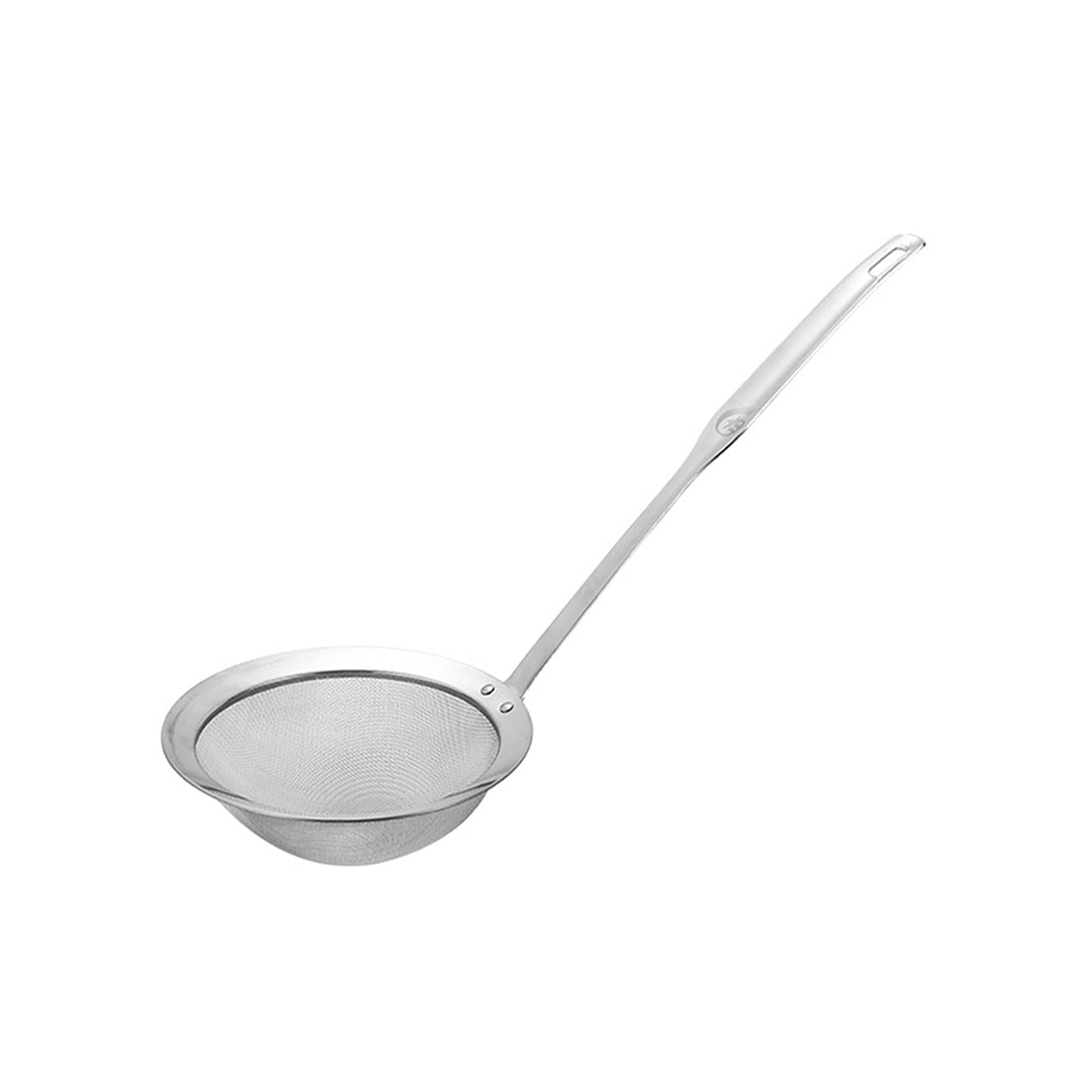 Stainless SKIMMER Spoon Kitchen Utensil Hot Pot Soup Fat Strainer Filter 10cm