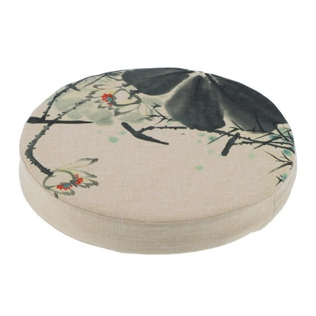 

JFBUJC Cushion Dirt Resistant Removable Washable Chinese Style Cotton Linen Fabric Comfortable Thick Kneeling Cushion Tatami Balcony Bay Window Cushion