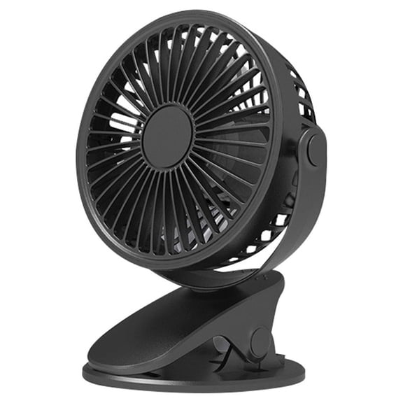 RKZDSR Portable USB Desktop Fan - Small, Powerful, and Silent with 3-Speed Wind for Home, Office, Car, Indoor, or Outdoor Use
