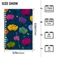 thumbnail image 4 of joogoo Spiral Journal Notebook Art Tulip Flowers College Ruled Notebooks 8.3" x 5.7" 1 PC, 4 of 8