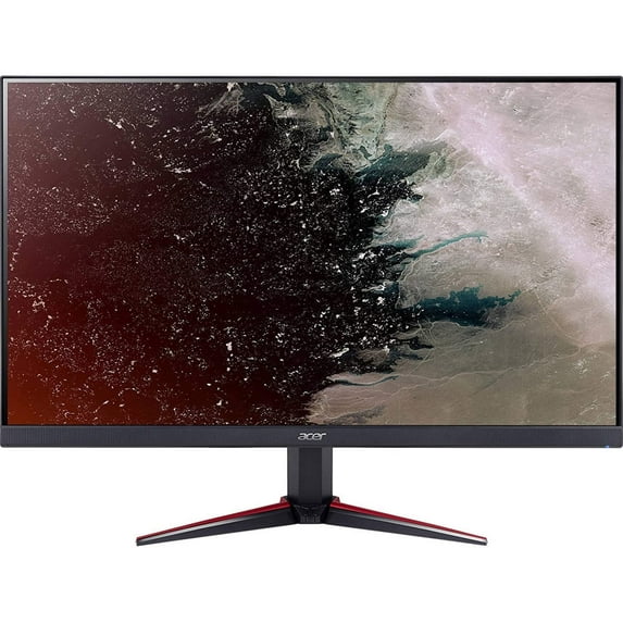 Open Box Acer Nitro VG220Q bmiix 21.5" Full HD (1920 x 1080) Zero Frame IPS Gaming Monitor with AMD Radeon FREESYNC Technology - 1ms VRB | 75Hz Refresh (2 x HDMI Ports and 1 x VGA), Black -