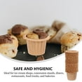 thumbnail image 4 of OULII 30pcs Standard Cake Liners Khaki Paper Oil-proof for Holiday Events, 4 of 6