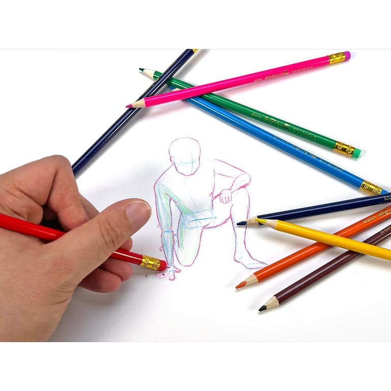  ArtCreativity 13 Inch Bendable Pencils for Kids - 12