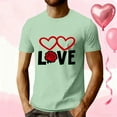 thumbnail image 1 of Tops para hombre, blusas y camisas de cuello redondo y manga corta para hombre, camisetas deportivas informales con estampados a la moda para hombre, blusas de cuello redondo y manga corta, blusas de, 1 of 5