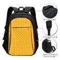 thumbnail image 3 of Balery Corn Kernels Mochila con carga USB para hombre y mujer - Mochila impermeable y antirrobo para laptop con puerto USB para viajes, trabajo, 3 of 7