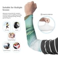 thumbnail image 3 of Landscape Butterfly Gardening Sleeves Farm Sun Protection Arm Cooling Sleeves Thorn Proof Garden for Women Men, 3 of 5