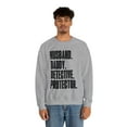 thumbnail image 4 of Detective Dad Fathers Day Birthday Ideas Sweatshirt, Gifts, Crewneck, 4 of 4