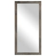 thumbnail image 2 of Rayne Mirrors Ozark Hardwood Tall Wall Mirror 80"x33" Leaning Floor Mirror Red Oak Carbon Gray, 2 of 4