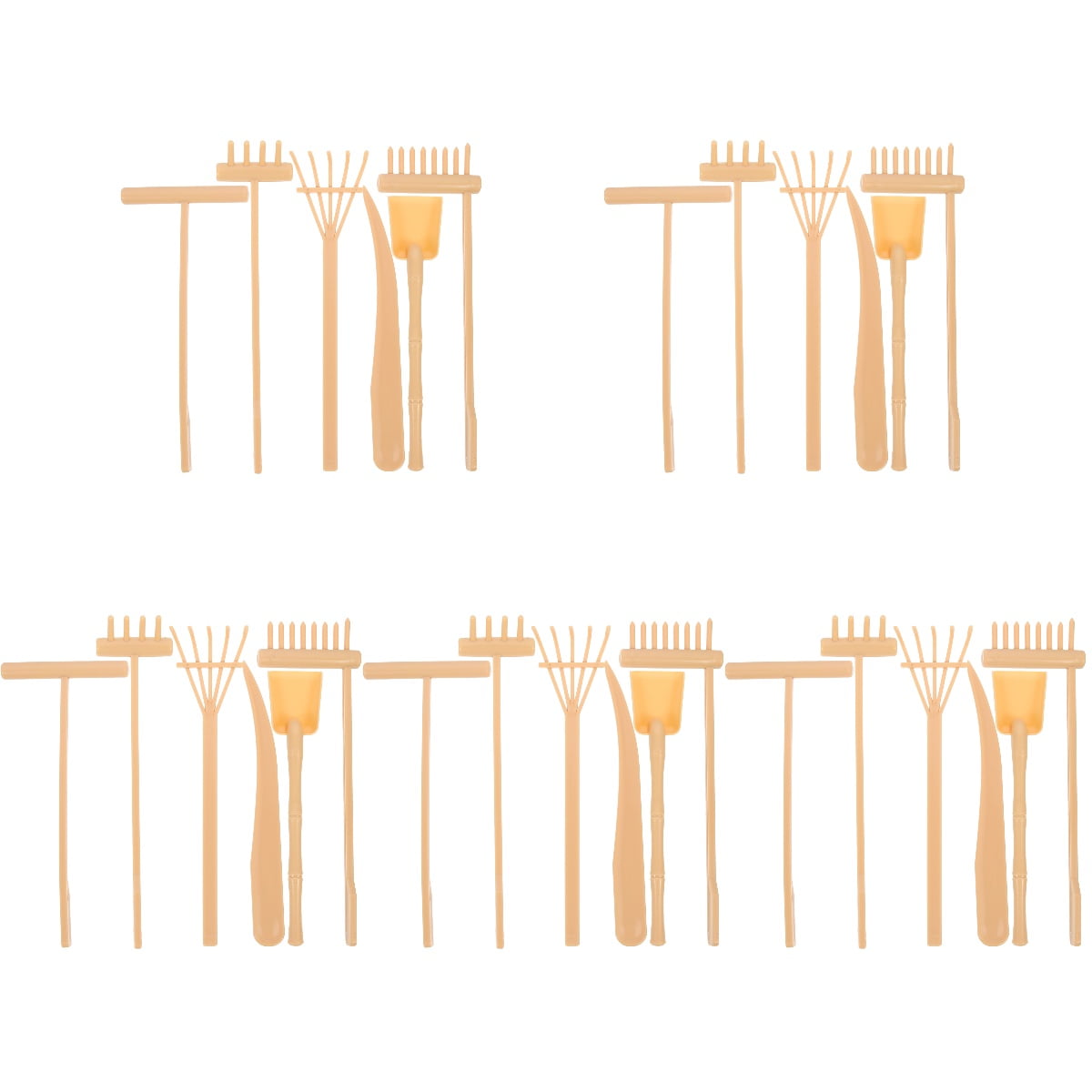 NUOLUX 30 Pcs Zen Garden Tools Zen Sand Tray Tools Zen Garden Rake Zen