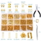 thumbnail image 1 of 857 piezas Kit de inicio para hacer joyas, kit para hacer joyas, juego de herramientas de reparación, para adultos y principiantes, accesorios de alicates de alambre para manualidades de bricolaje pl, 1 of 4