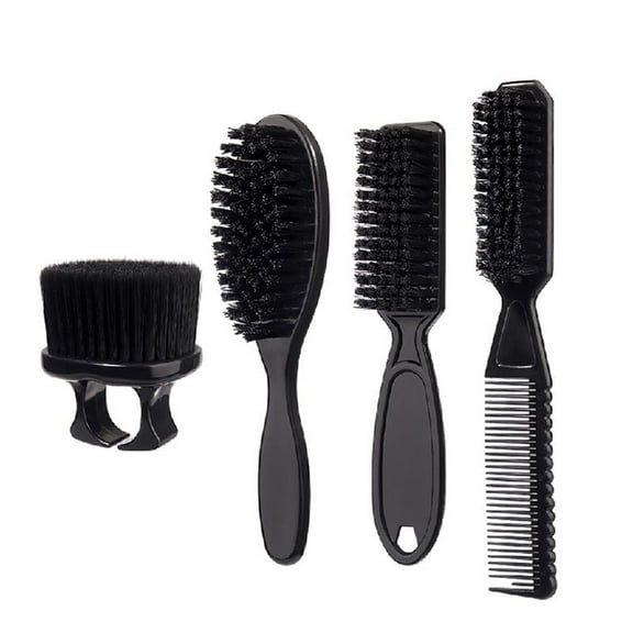 4 Pcs Beard Brush Beard Brush Double Head Hair Styling Brush Hairdresser Brush Set Hair Brush