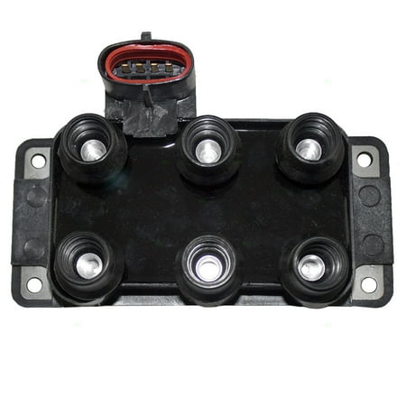 Pickup Cowl - BROCK Ignition Spark Plug Coil Pack Module Replacement for Ford Mercury Mazda Pickup Truck Van LHE1510AB