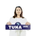 thumbnail image 3 of Tuna Plastic Street Sign - 7 Inch X 20 Inch Gift Fish Marine Ocean Food Seafood Nature Beach Swim Decor Healthy Water Cute, 3 of 4