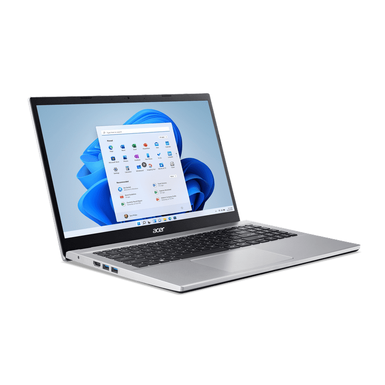 Acer Aspire 3, 15.6 Full HD Display, 12th Gen Intel Core i5-1235U, Intel Iris Xe Graphics, 8GB DDR4, 256GB NVMe SSD, Silver, Windows 11 Home, A315-59-53ER
