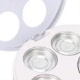 thumbnail image 3 of Plateau vide pour fards à paupières, 5 compartiments, pour fard à joues, poudre à sourcils, 3 of 4