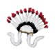 thumbnail image 1 of Tocado de plumas, accesorios para fotos, banda para el cabello, decoración, sombrero de jefe indio americano para Estilo A, 1 of 9