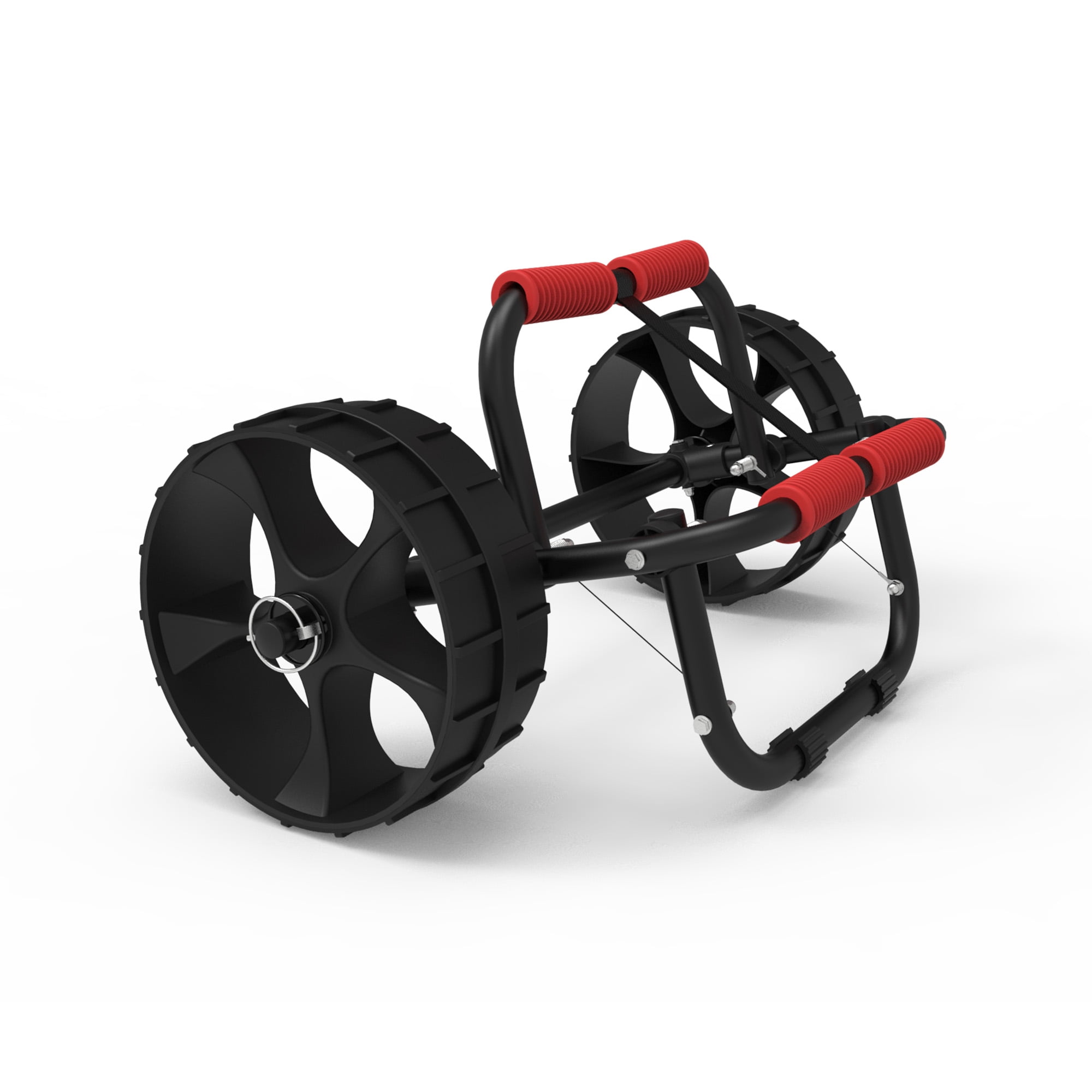 FDB Universal Folding Bend Kayak Canoe Boat Carrier Dolly Trailer Tote Trolley Transport Cart Wheel for Carrying Kayaks, Canoes, Paddleboards, Float Mats, Boats