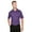 Team Purple, variant on Harriton M348 Men's Advantage Snag Protection Plus Polo-Black-2XL