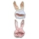 thumbnail image 1 of Sombrero Salvador Orejas de Conejo Cosplay Pascua Rosa Blanco, 1 of 6