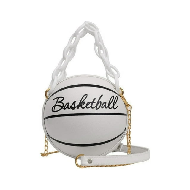Women Shoulder Bag Chain Basketball Shaped Purse Round Body Handbag Clutch Pencils for Drawing Clutch Divider Organizer Mini Bike Clutch And Chain Ac Compressor Clutch Connector Max 3/4 Clutch 35