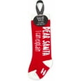 thumbnail image 6 of Pavilion - Dear Santa I Can Explain - Knee High Newborn 0-12 Months Red Unisex Christmas Baby Socks, 6 of 7