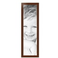 thumbnail image 2 of ArtToFrames 9" x 32" Walnut Picture Frame, 9x32 inch Brown Wood Poster Frame (WOM-4086), 3 Pack, 2 of 7