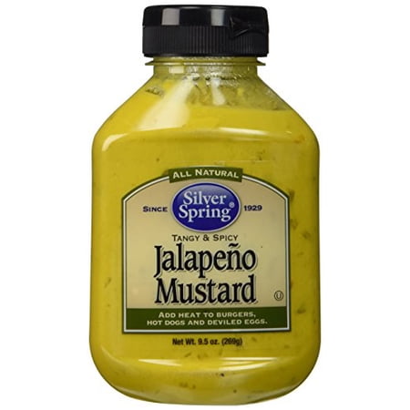 Silver Springs Mustard  Jalapeno  9.5 oz